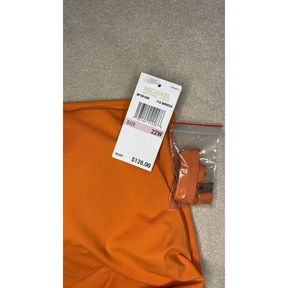 Michael-Michael Kors One-Piece Swimsuit sz 22 W - Picture 5 of 9